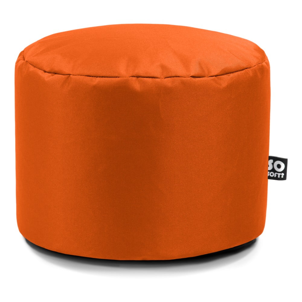 Narancssárga gyerek babzsákfotel Dot M – So Soft?