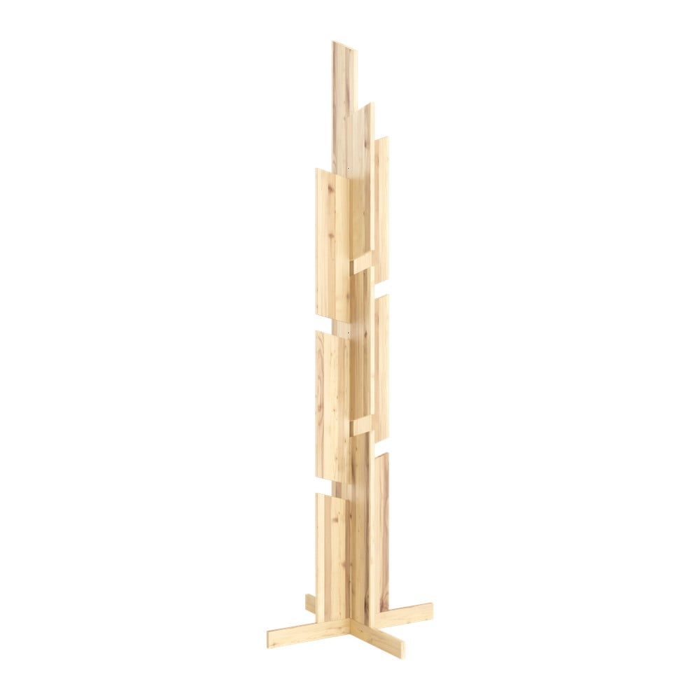 Natúr színű borovi fenyő fogas 60x186 cm Keeper – Karup Design