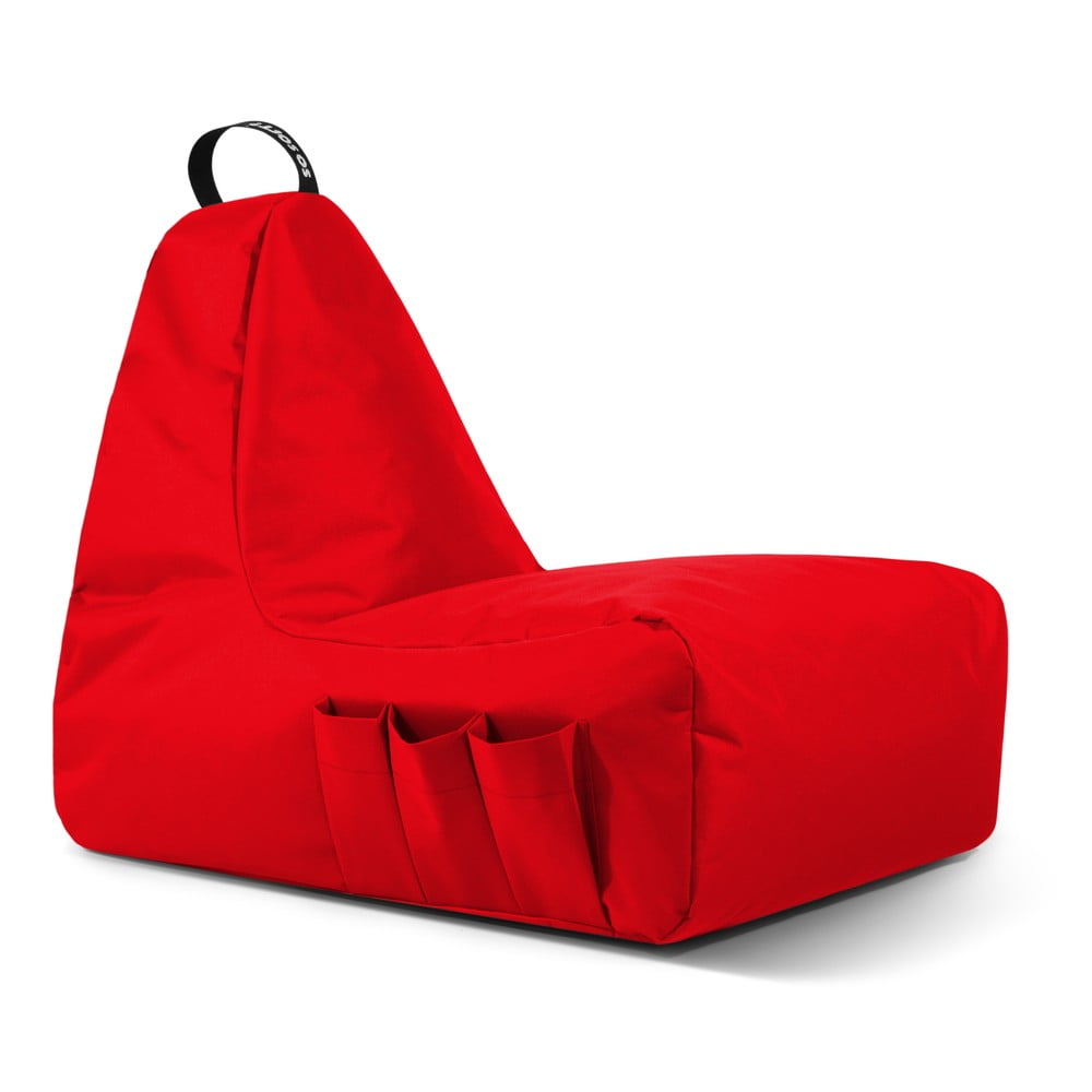 Piros babzsákfotel Chill Gamer L – So Soft?