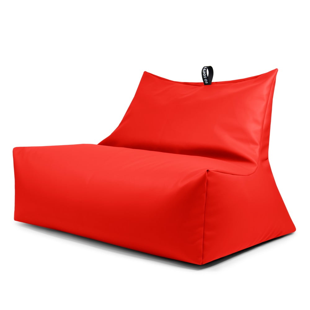 Piros bőrutánzat babzsákfotel Icy Sofa – So Soft?