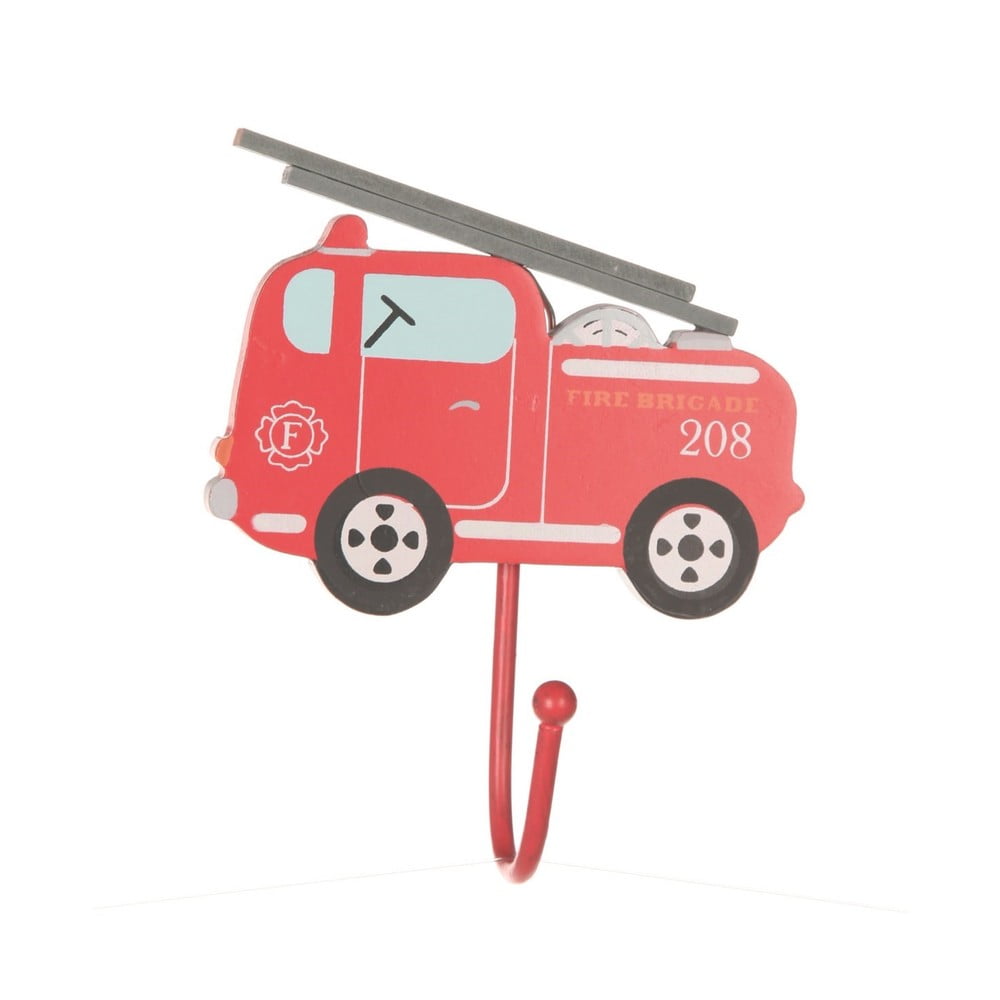 Piros fali akasztó Fire Engine – Sass & Belle
