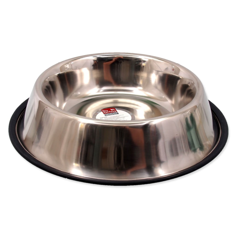 Rozsdamentes acél tálka kutyáknak ø 32 cm  Dog Fantasy – Plaček Pet Products