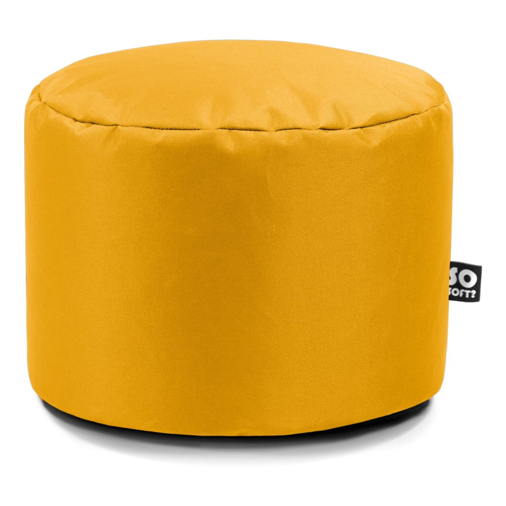 Sárga gyerek babzsákfotel Dot M – So Soft?