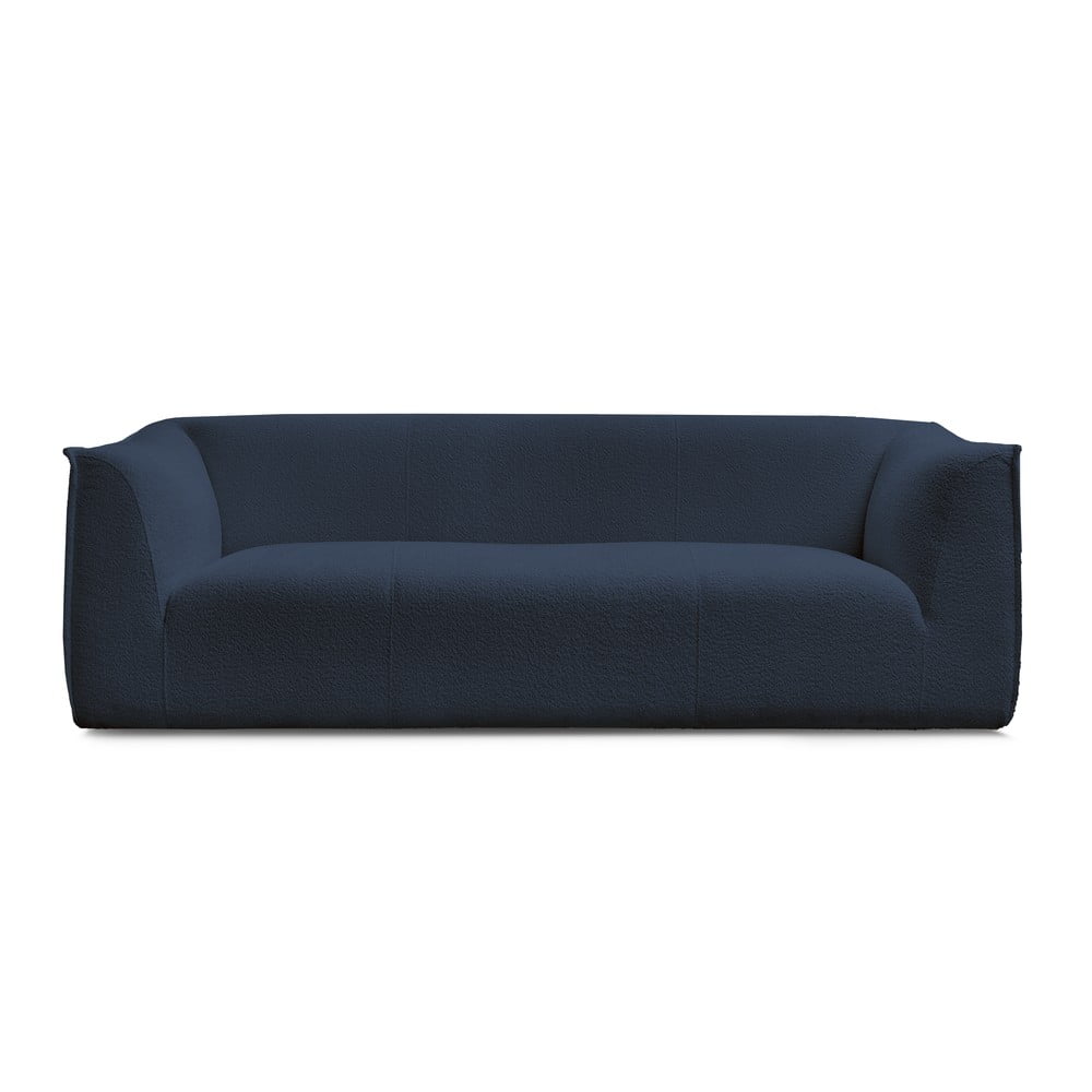 Sötétkék buklé kanapé 242 cm Giorgia – Bobochic Paris