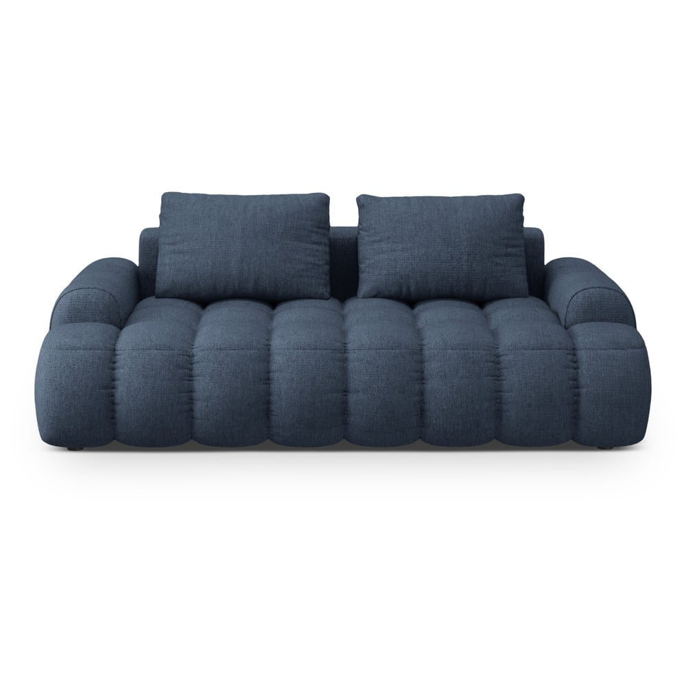Sötétkék kanapé 200 cm Linz – Cosmopolitan Design