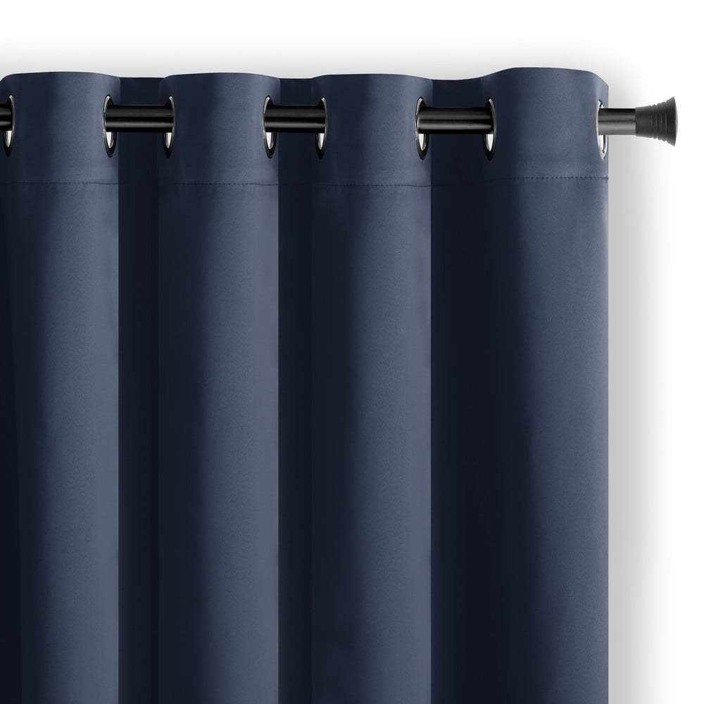 Sötétkék sötétítő függöny 140x270 cm – Restilo