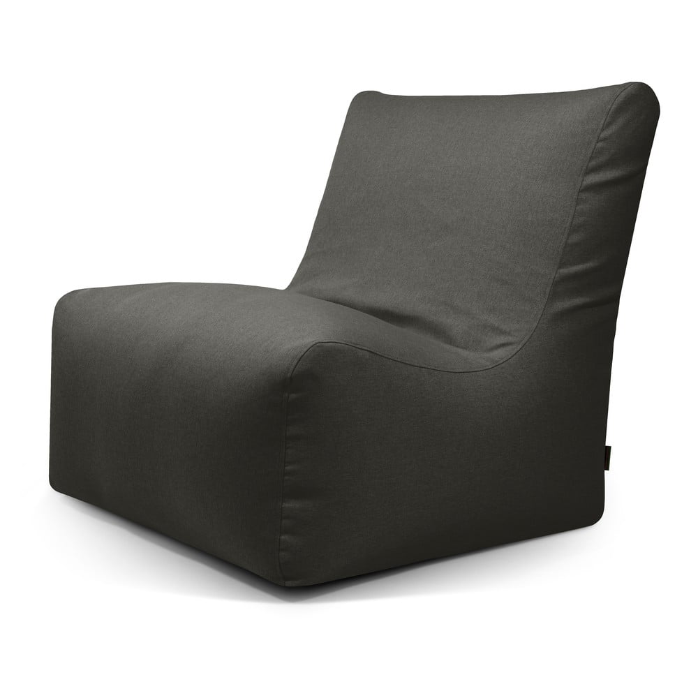 Sötétszürke babzsákfotel Seat 100 Lounge – SLOWDOWN