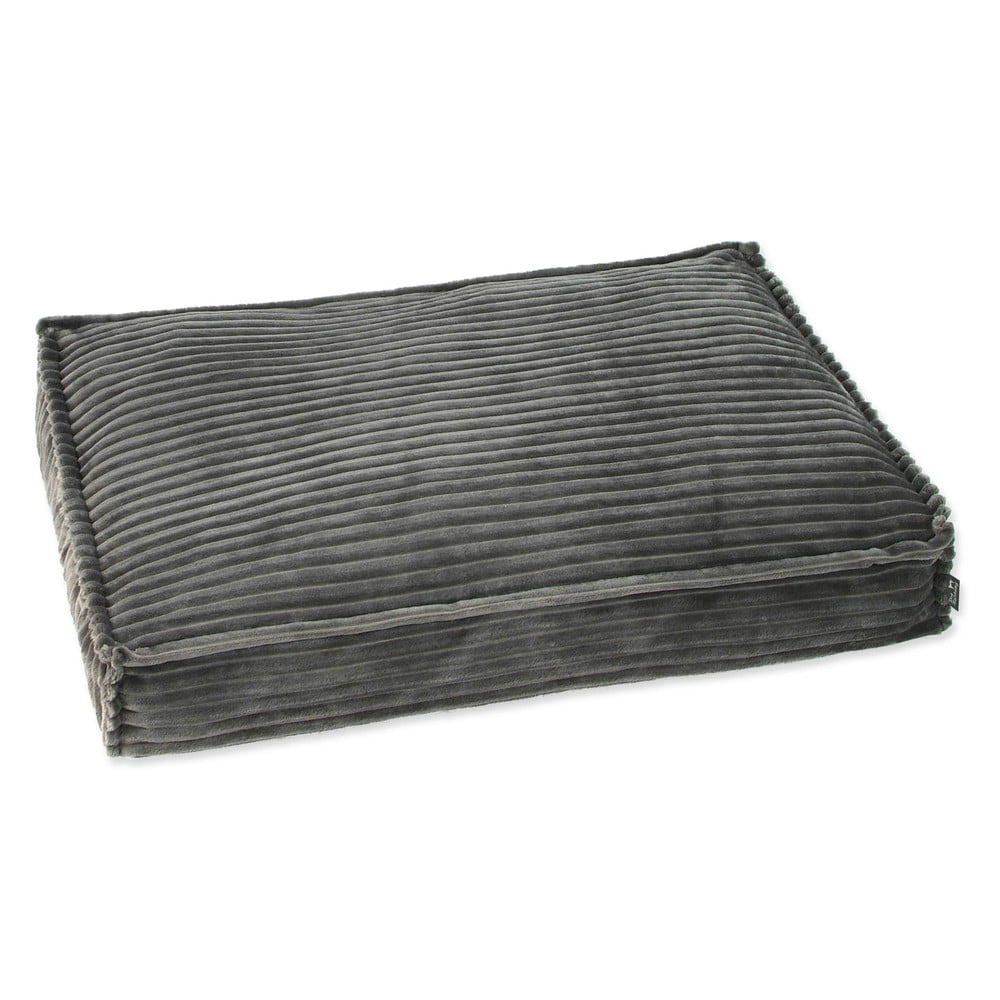 Sötétszürke matrac kutyáknak 80x50 cm Dog Fantasy Stripe – Plaček Pet Products
