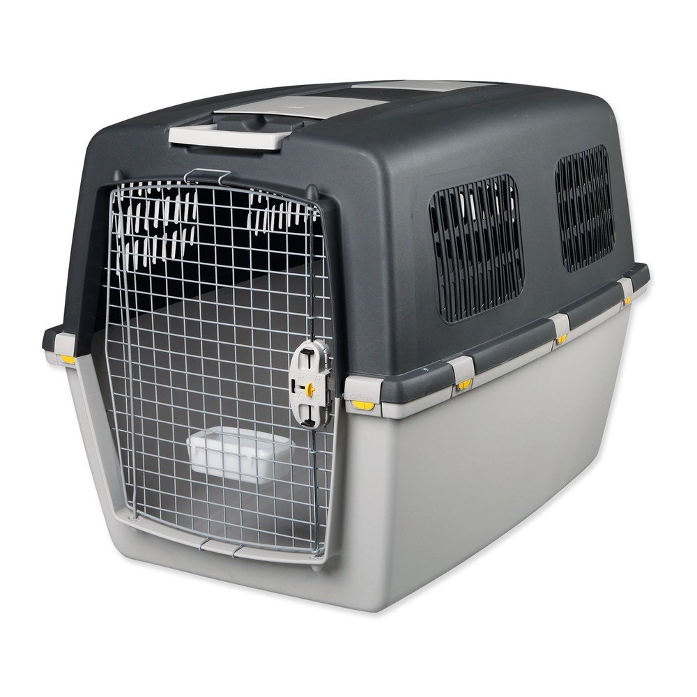 Szürke állathordozó 104x73 cm  Trixie Gulliver 7 L – Plaček Pet Products