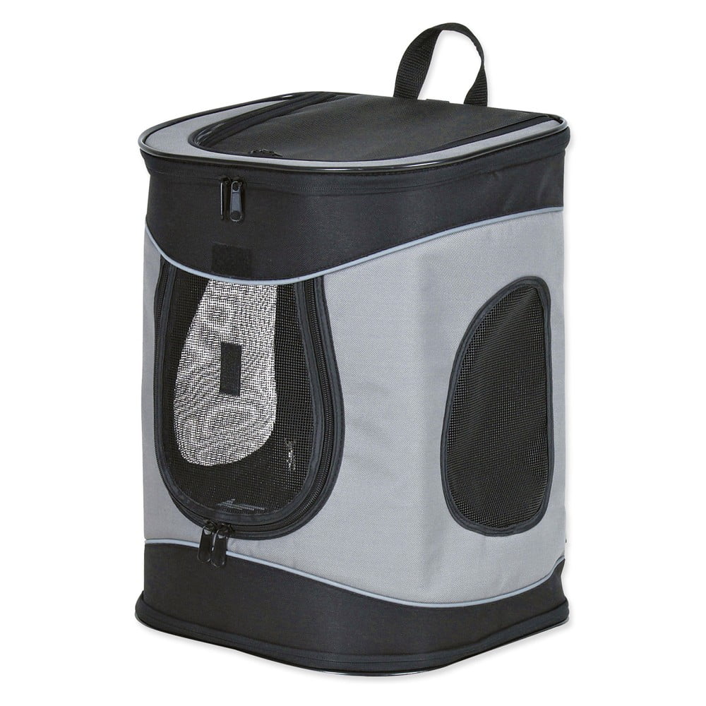 Szürke állathordozó hátizsák 30x34 cm Trixie Timon – Plaček Pet Products