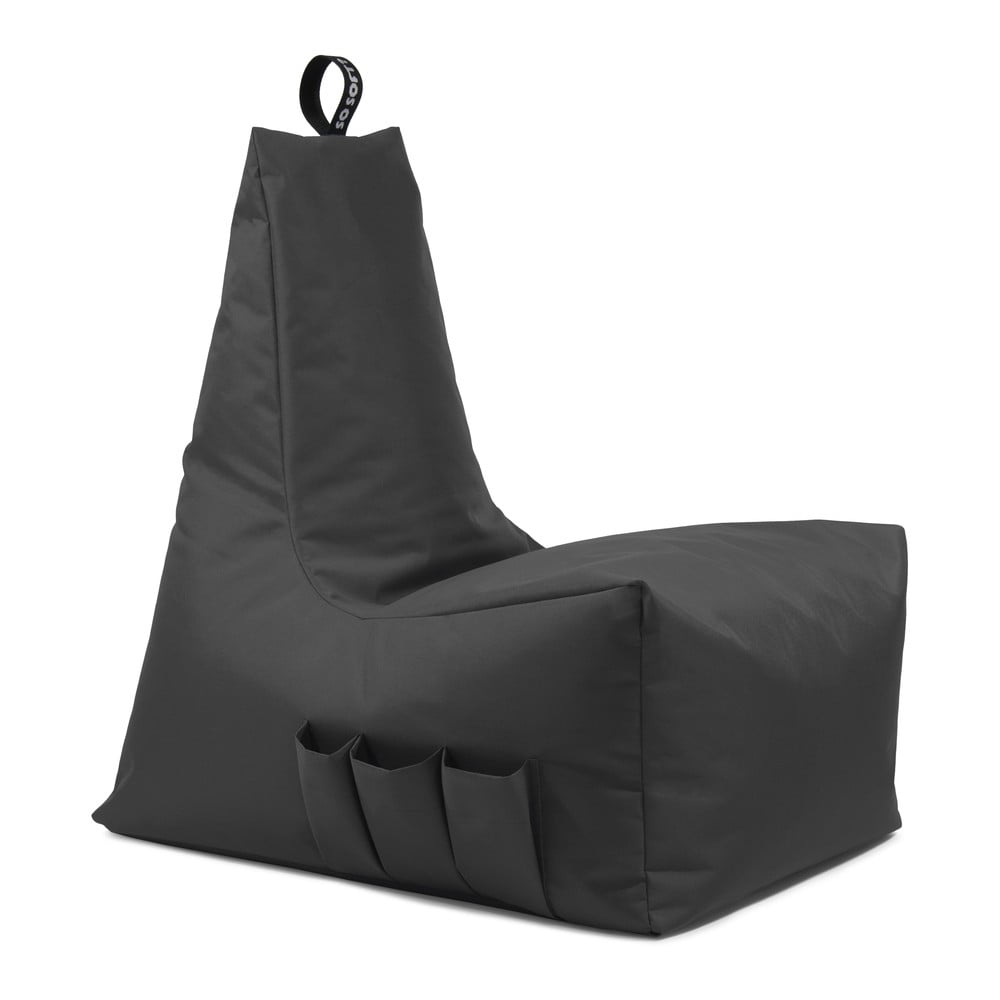 Szürke babzsákfotel Icy Gamer XL – So Soft?