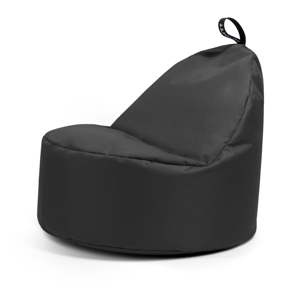 Szürke babzsákfotel Round L – So Soft?