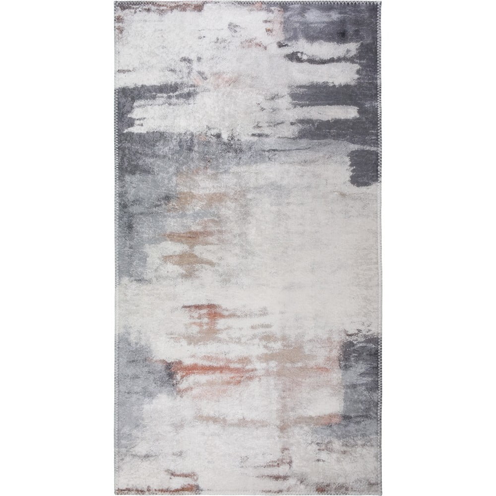 Szürke-elefántcsont színű mosható szőnyeg 120x180 cm Abstract Colors – Vitaus