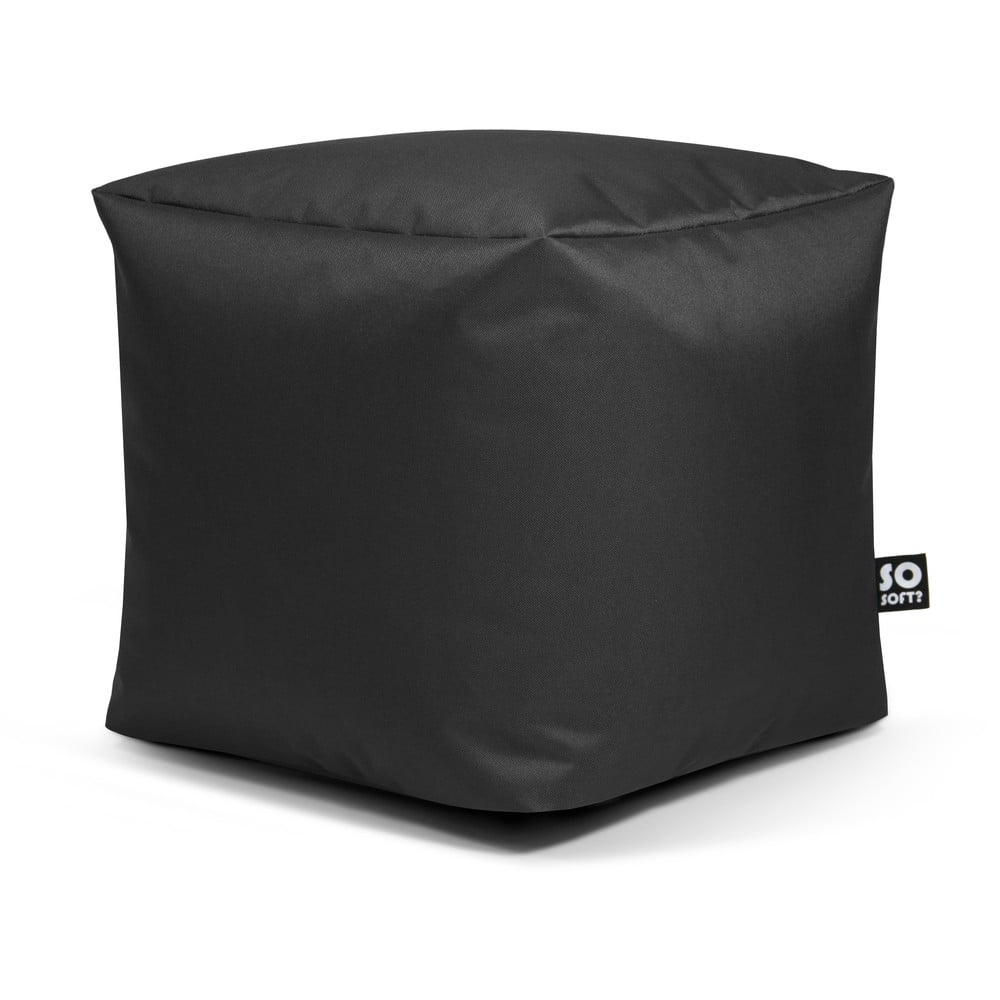 Szürke gyerek babzsákfotel Cube M – So Soft?