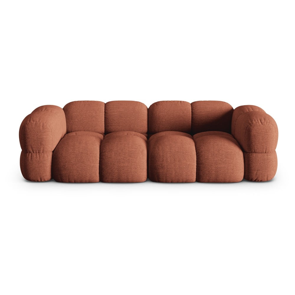 Téglavörös kanapé 250 cm Loretto – Cosmopolitan Design