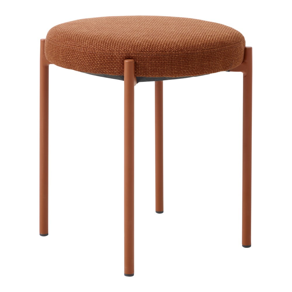 Terrakotta színű fém ülőke Pelican – Unique Furniture