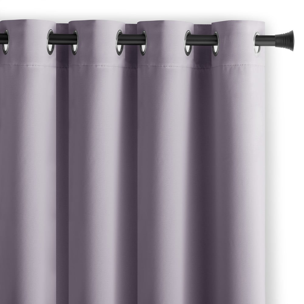 Törtrózsaszín sötétítő függöny 140x245 cm Eyelets – Restilo