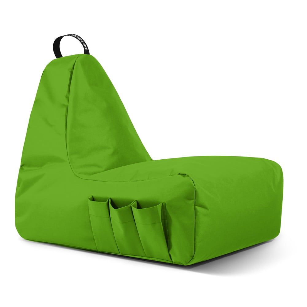 Zöld babzsákfotel Chill Gamer L – So Soft?