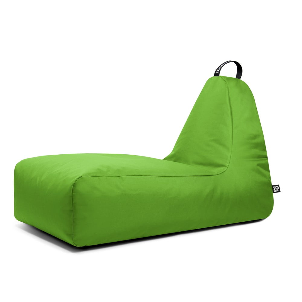 Zöld babzsákfotel Chill XXL – So Soft?