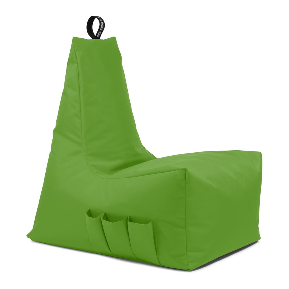 Zöld babzsákfotel Icy Gamer L – So Soft?