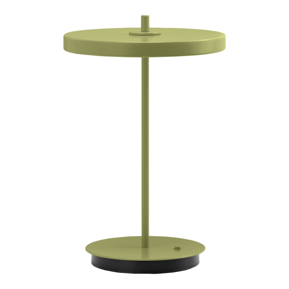 Zöld fém LED asztali lámpa fém búrával (magasság 31 cm) Asteria Move – UMAGE