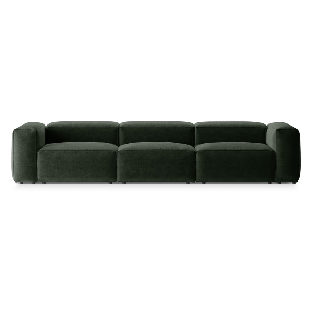 Zöld kanapé 364 cm Bergano – Cosmopolitan Design