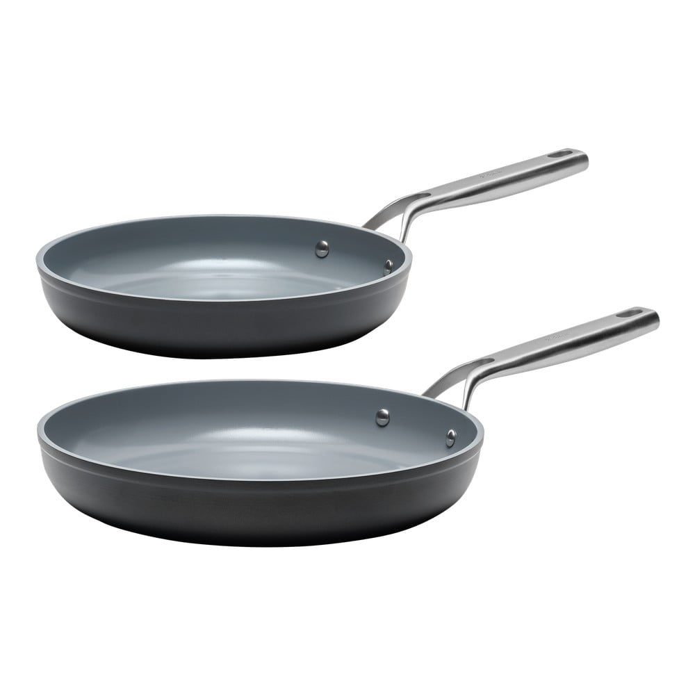 Alumínium serpenyő készlet tapadásmentes felülettel 2 db-os ø 30 cm Meda 3.0 – FABINI