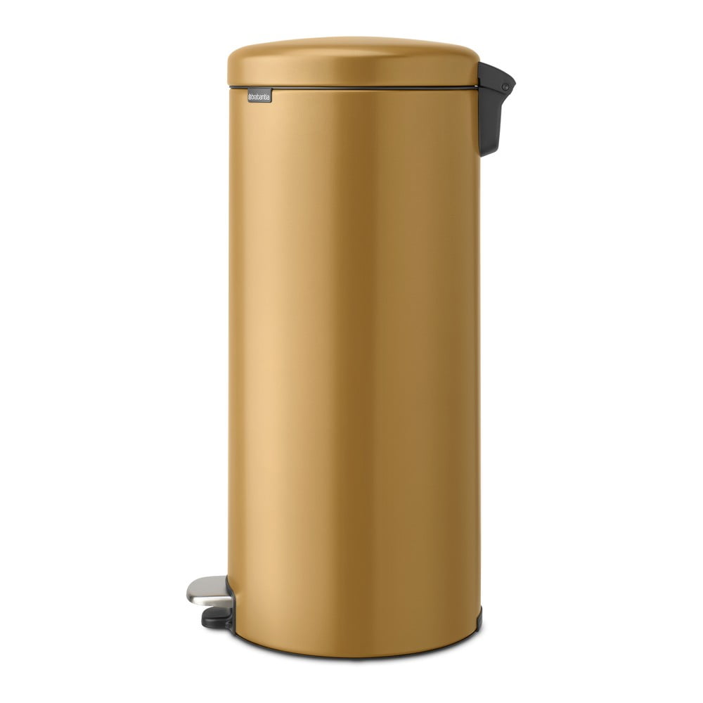 Aranyszínű acél pedálos szemetes 30 l NewIcon – Brabantia