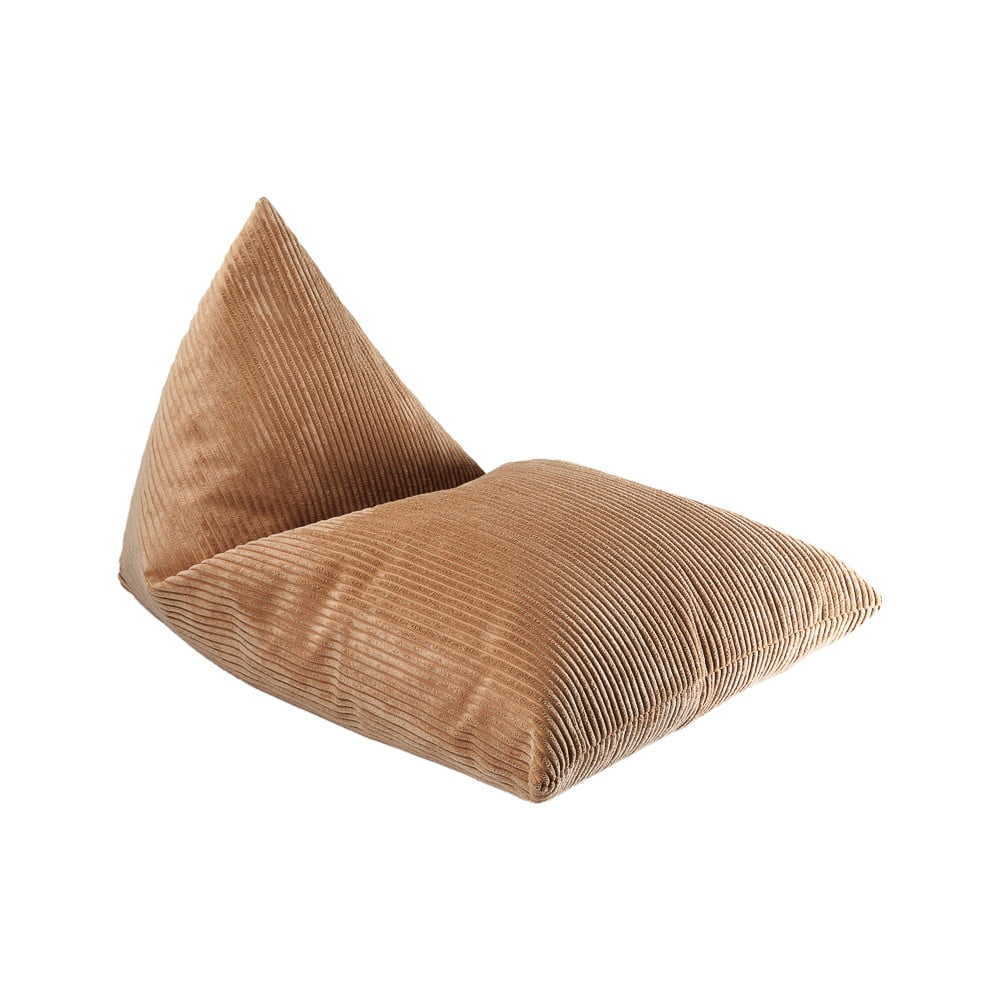 Barna kordbársony gyerek babzsákfotel Big Lounger – Wigiwama