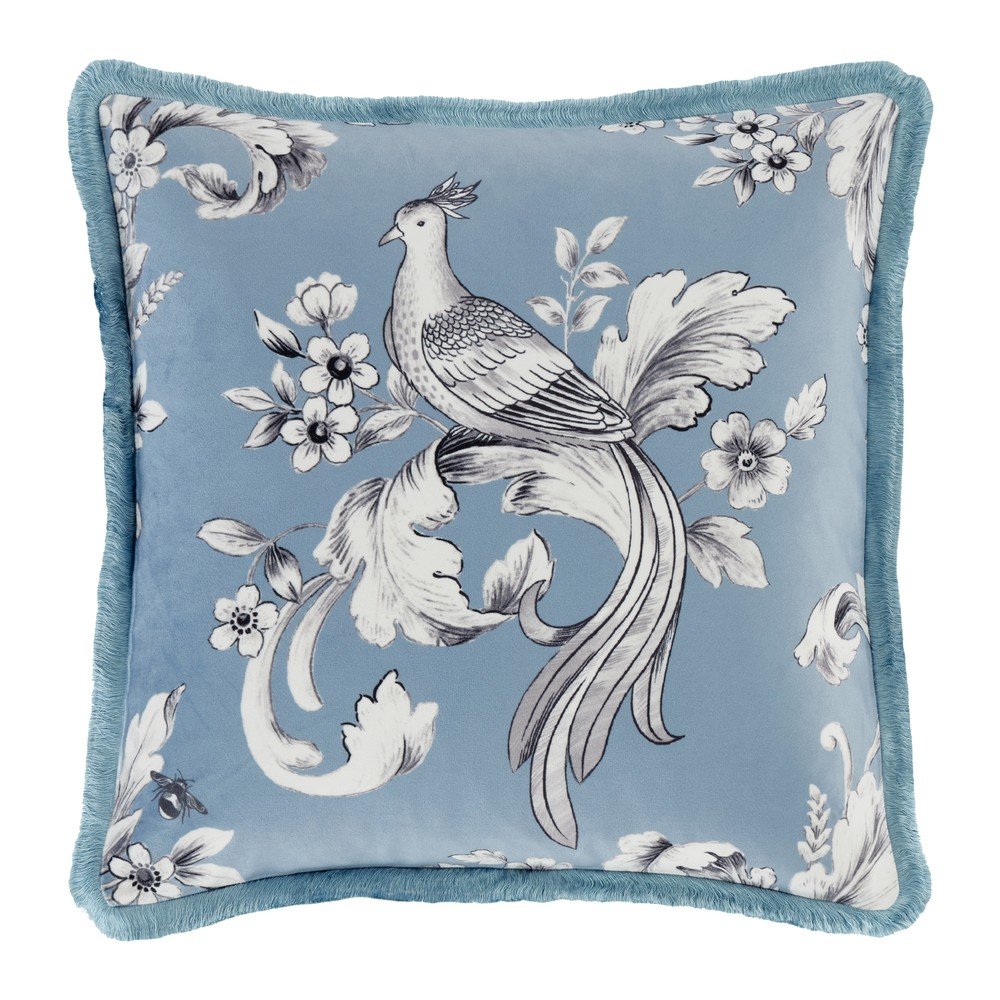 Bársony díszpárna 45x45 cm Bridgerton Regal Floral – Catherine Lansfield