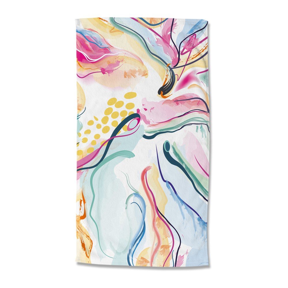 Bársony strandtörölköző 100x180 cm Magic – Good Morning