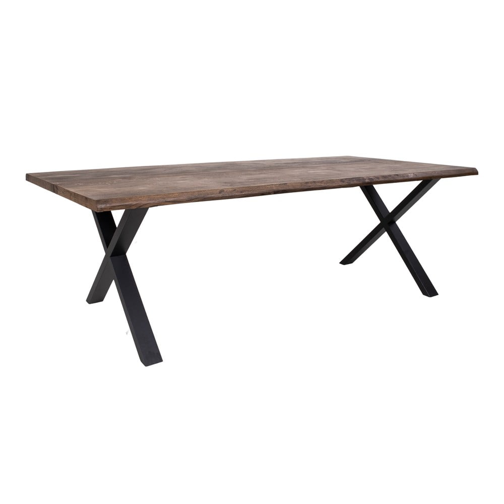 Étkezőasztal tölgyfa asztallappal 95x240 cm Toulon – House Nordic