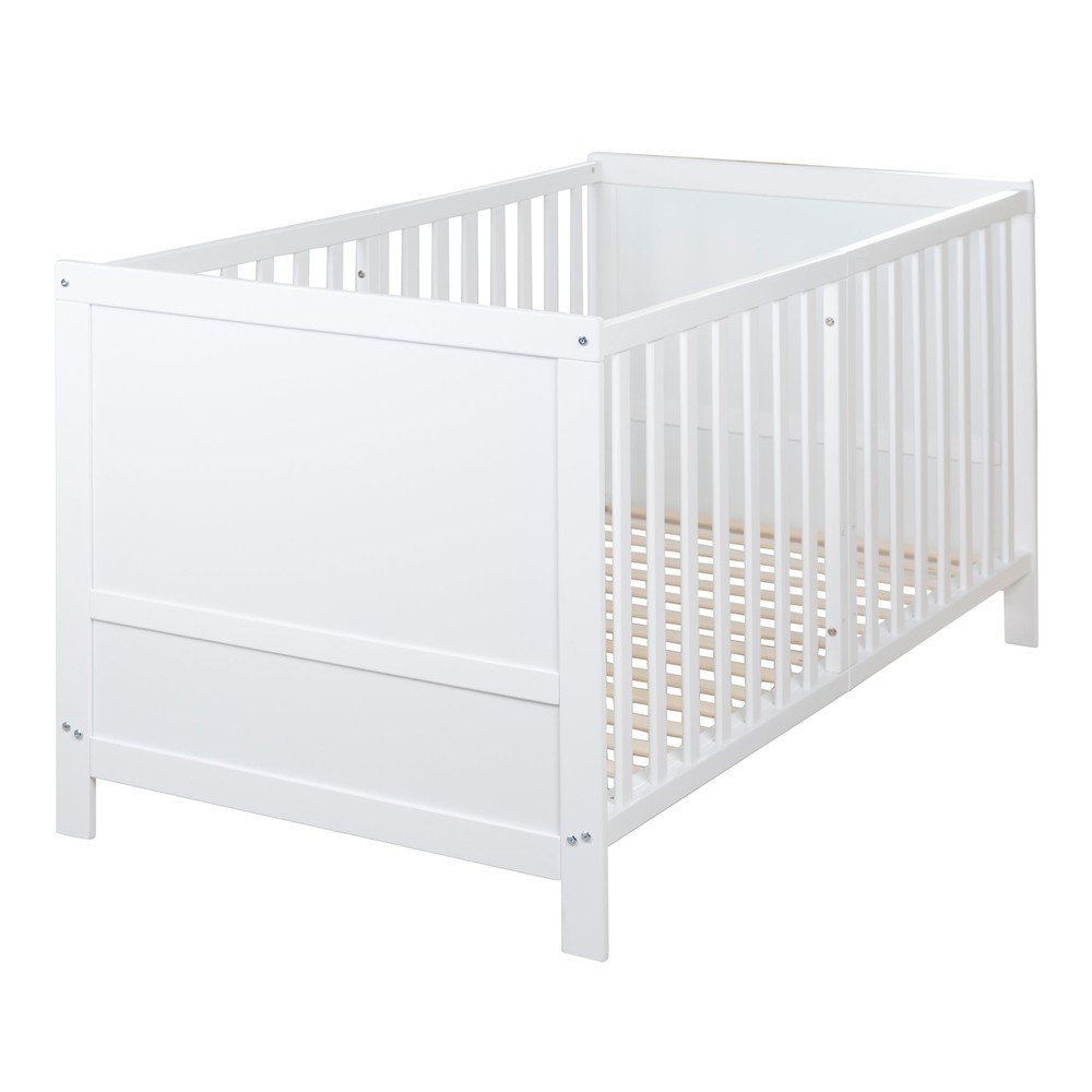 Fehér babaágy állítható magassággal 70x140 cm Easy Sleep – Roba