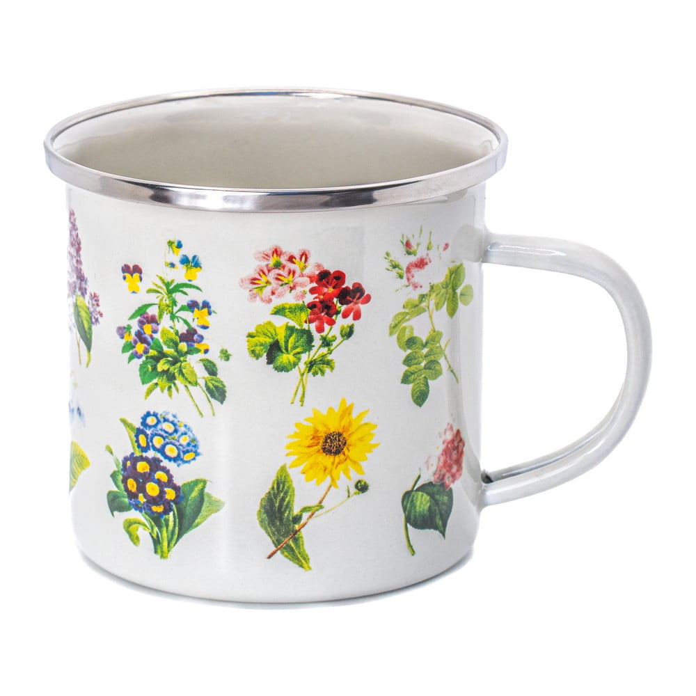 Fehér bögre 310 ml Vintage Flowers – Sass & Belle