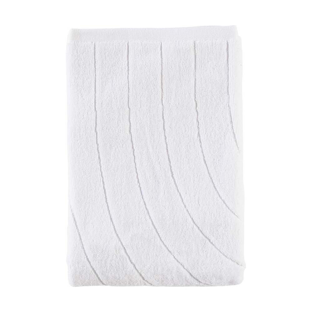 Fehér frottír pamut fürdőlepedő 70x140 cm Time – Zone