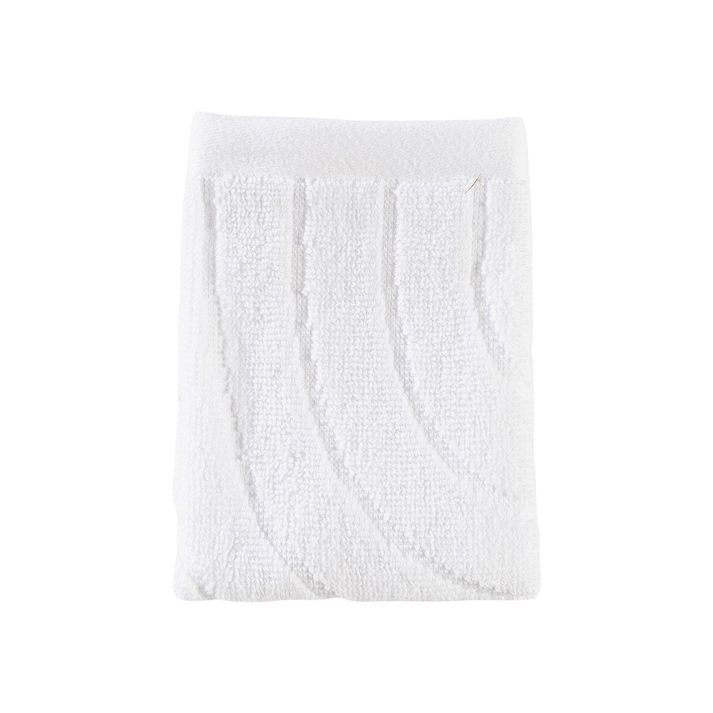 Fehér frottír pamut törölköző 30x30 cm Time – Zone
