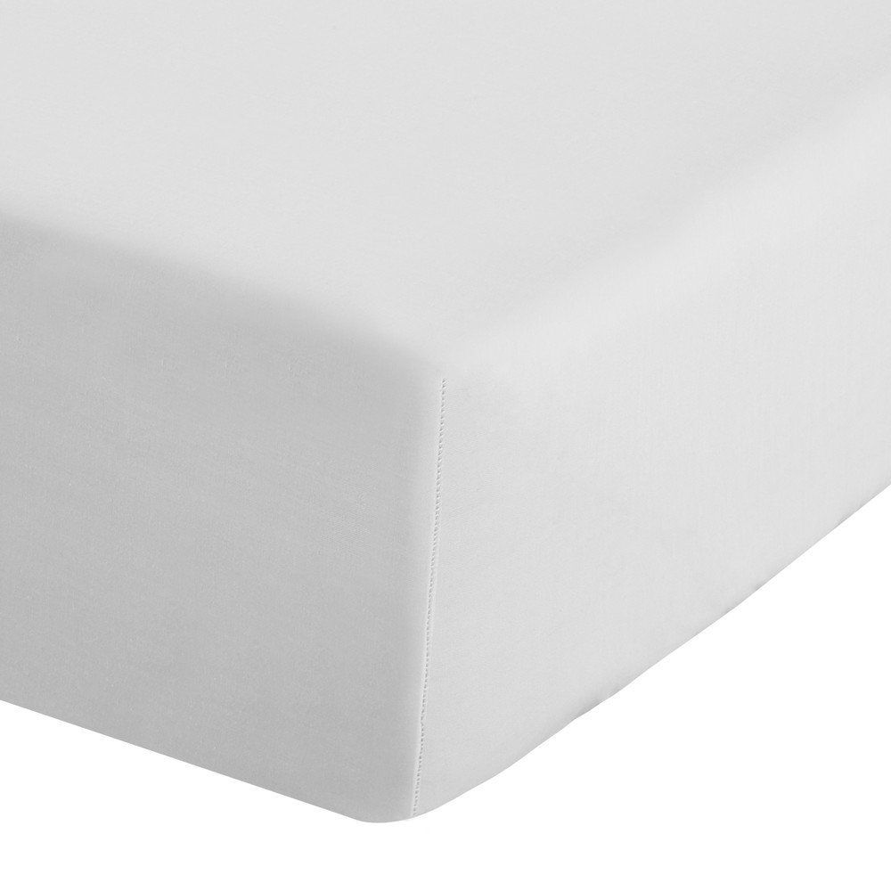 Fehér gumis perkál lepedő 150x200 cm Easy Iron Percale – Catherine Lansfield