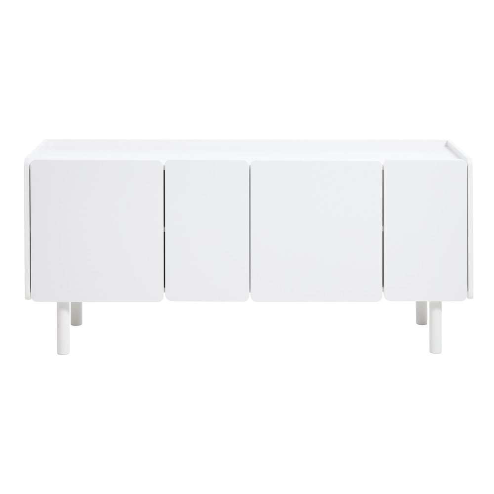 Fehér komód 160x70x45 cm Bera – Unique Furniture