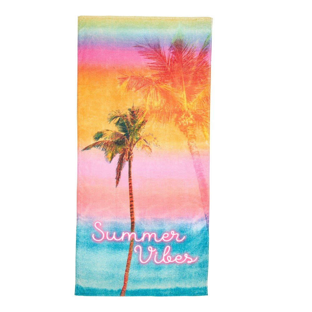 Frottír pamut strandtörölköző 76x160 cm Summer Vibes – Sassy B