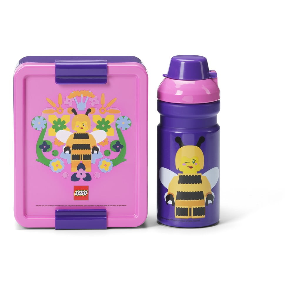 Gyerek uzsonnás doboz palackkal Bee – LEGO®