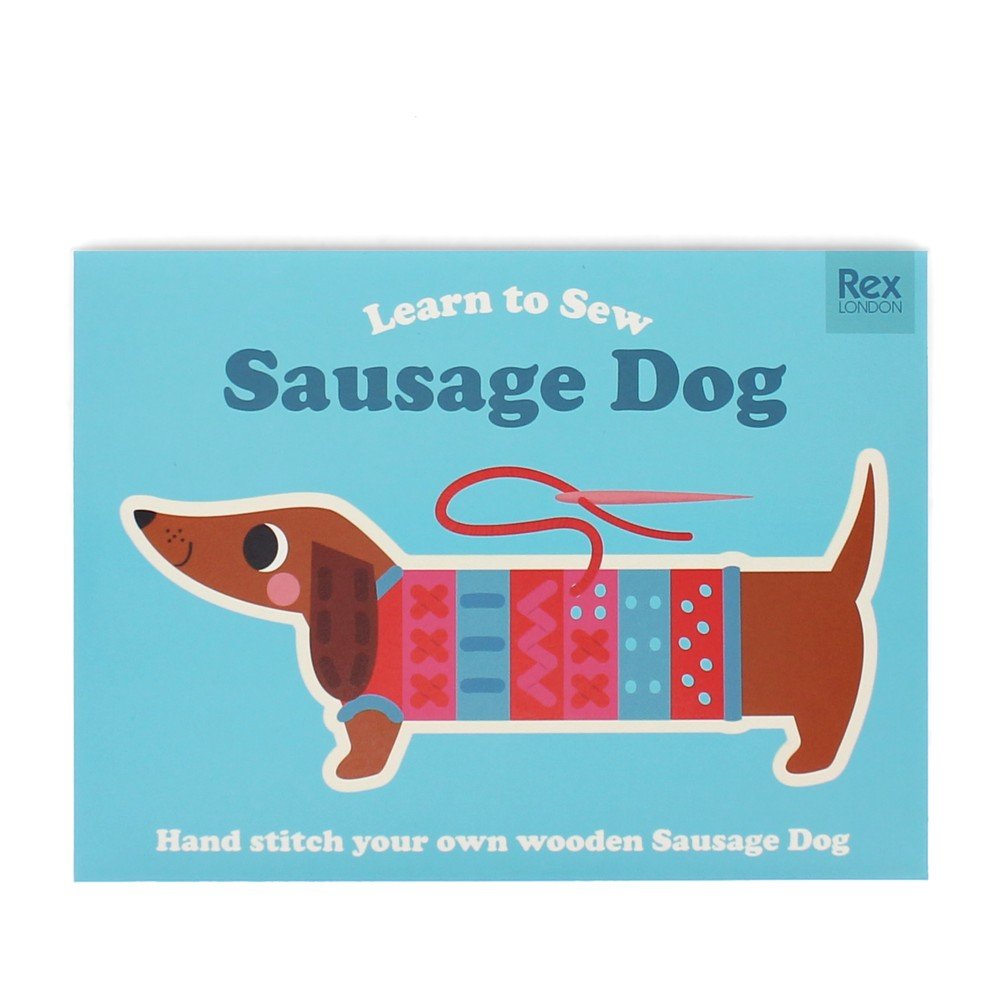 Hímzőkészlet Sunny Sausage Dog – Rex London