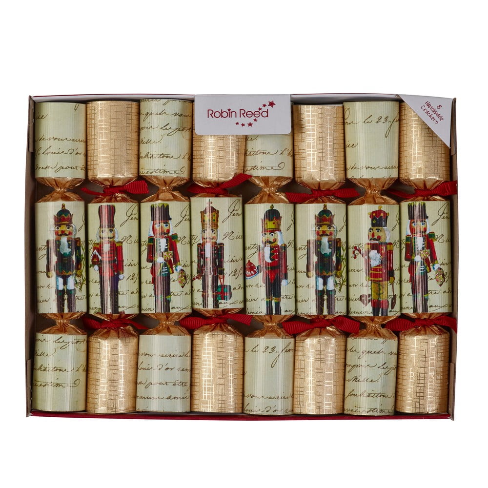 Karácsonyi cracker szett 8 db-os Nutcracker – Robin Reed