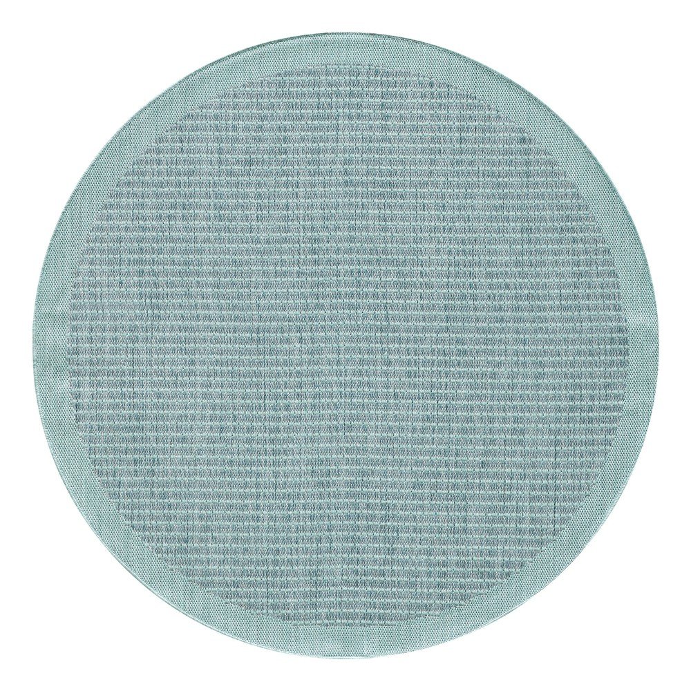 Kék kerek kültéri-beltéri szőnyeg ø 160 cm Giza 1410 – Ayyildiz Carpets