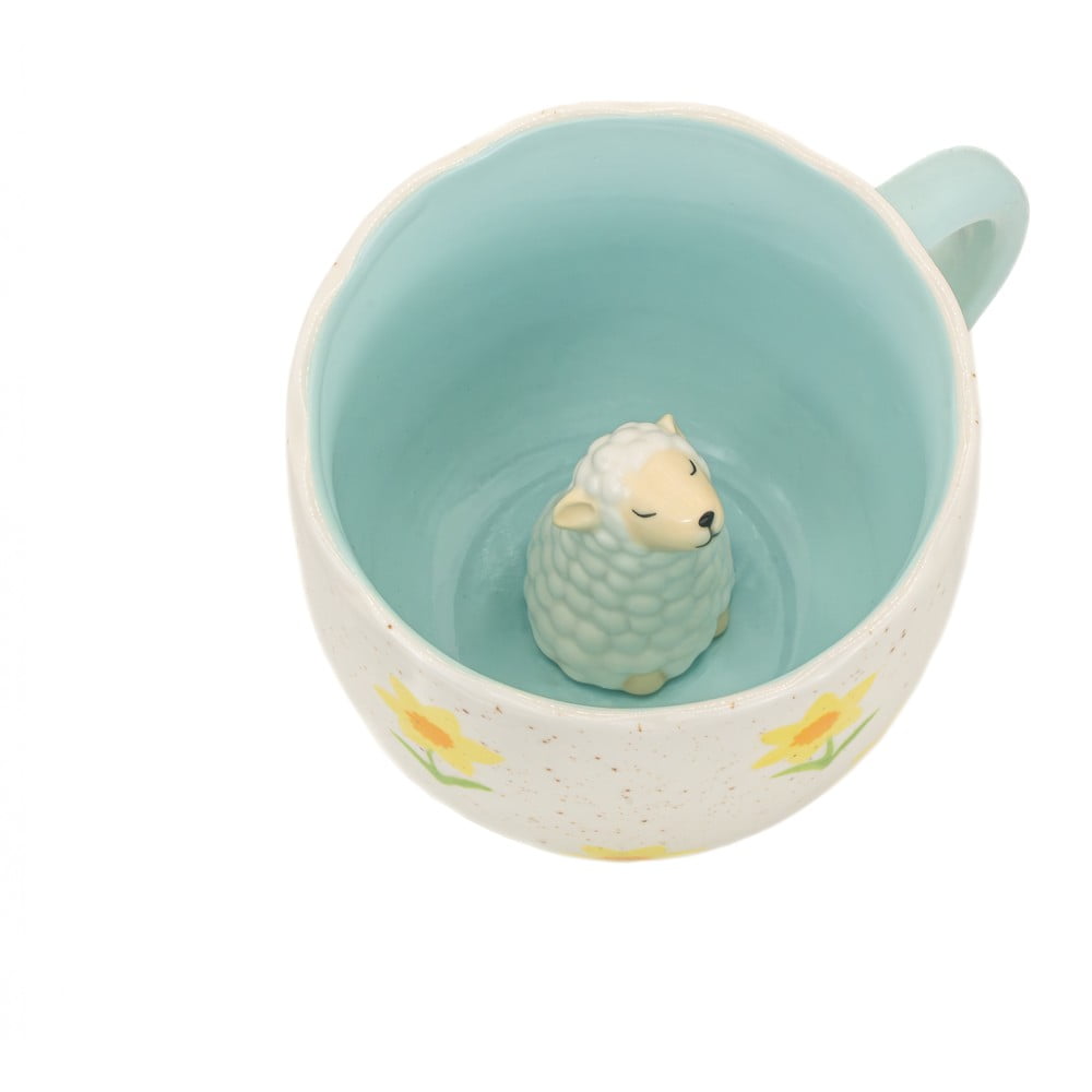 Kék-krémszínű porcelán bögre 350 ml Surprise Sheep – Sass & Belle