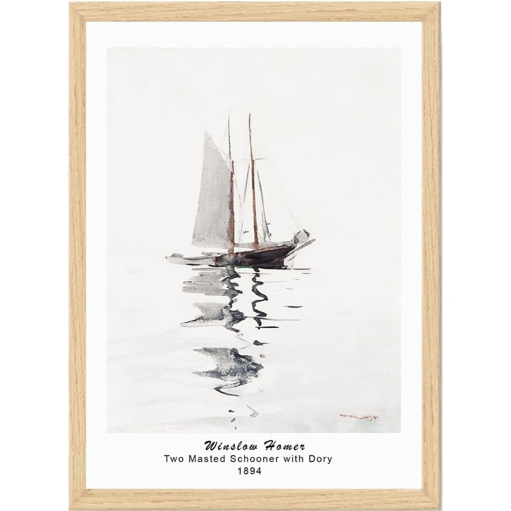 Kép 35x45 cm Winslow Homer – Wallity
