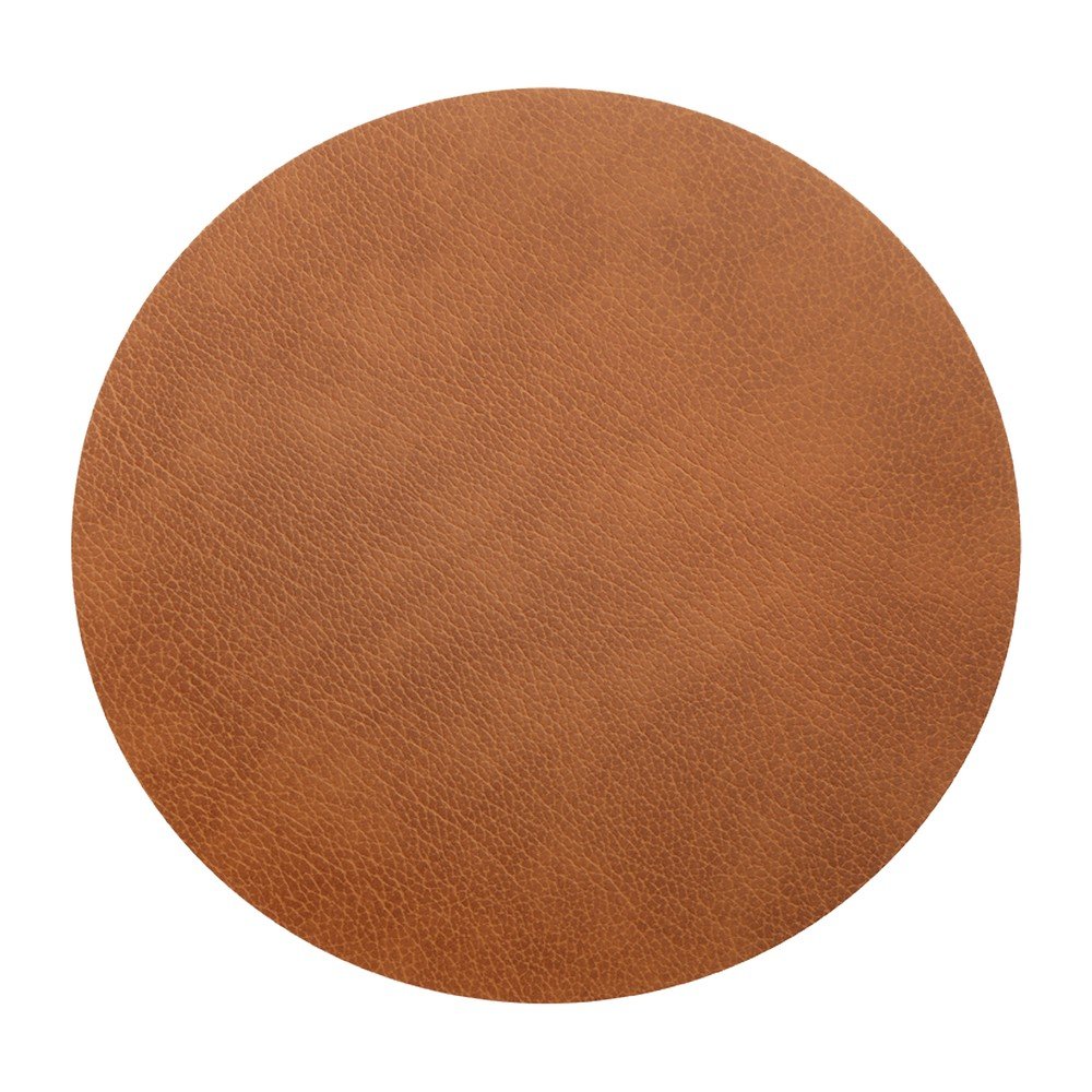 Konyakbarna bőr Circle XXXL Bull – LIND DNA