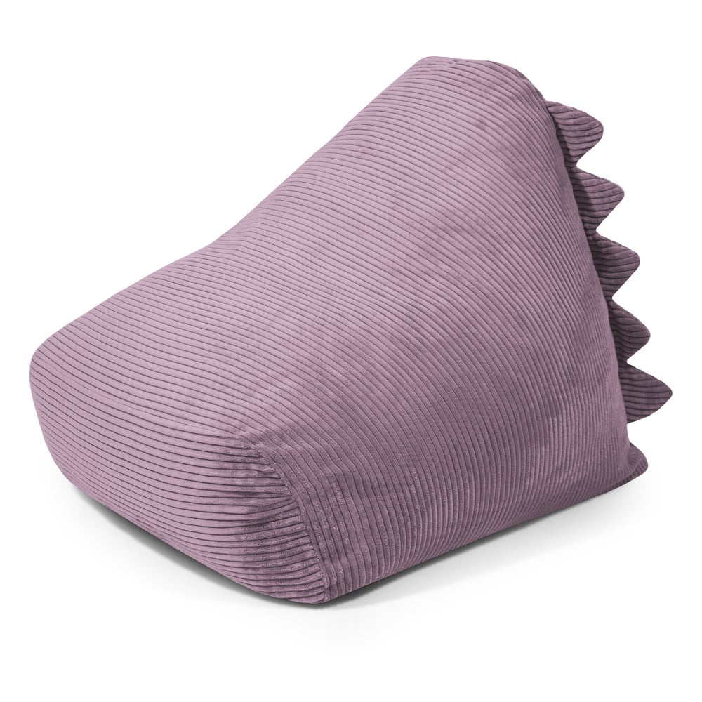Lila kordbársony gyerek babzsákfotel Snug 80 Dragon – SLOWDOWN