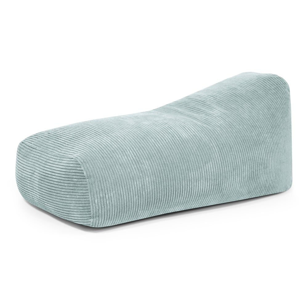 Mentazöld kordbársony babzsákfotel Snug 130 – SLOWDOWN