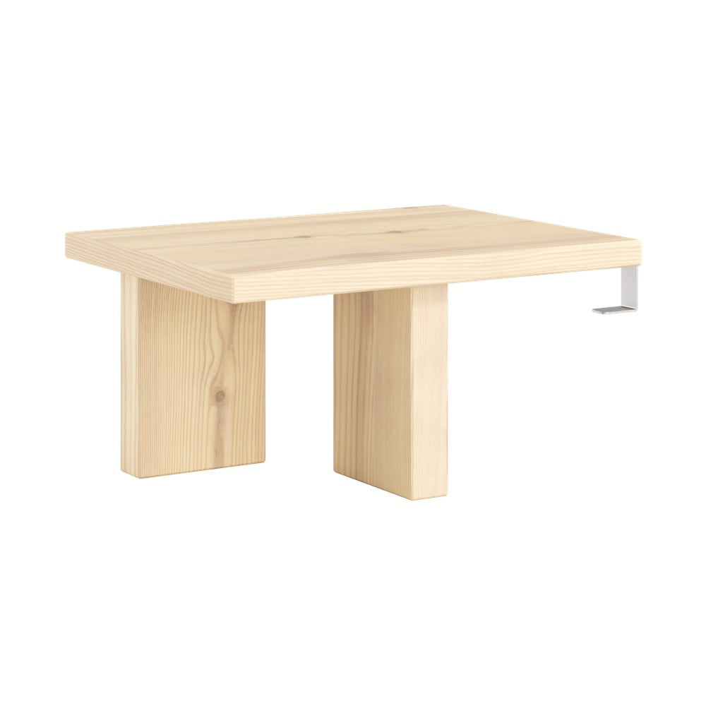 Natúr színű borovi fenyő éjjeliszekrény Japan – Karup Design