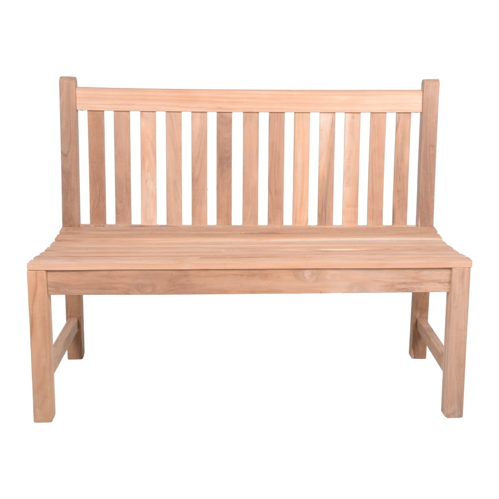 Natúr színű tömörfa kerti pad Solo – Garden Pleasure
